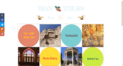 Desktop Screenshot of iran-tehrantourist.com