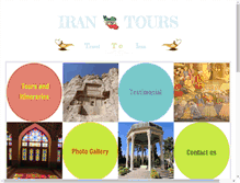 Tablet Screenshot of iran-tehrantourist.com